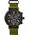 Standard Chronograph 40mm Fabric Strap Watch Black/Green large