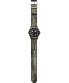 Montre avec bracelet en tissu ArchiveMK1 Aluminum 40&nbsp;mm Vert large
