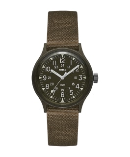 Montre MK1 36&nbsp;mm bracelet en tissu  large