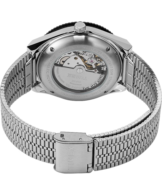 Montre M79&nbsp;Automatic 40&nbsp;mm Bracelet en acier inoxydable Stainless-Steel/Black/Blue large