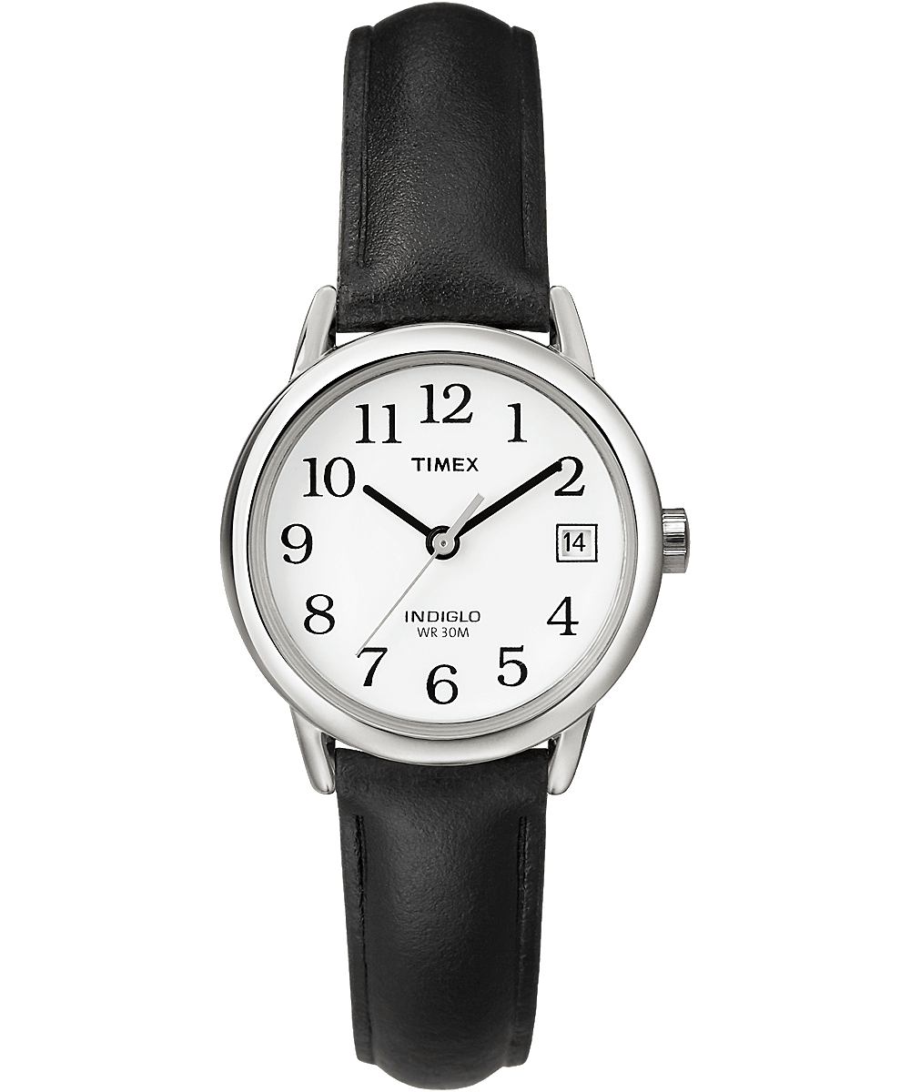 Easy Reader 25mm with Date Leather Watch  large