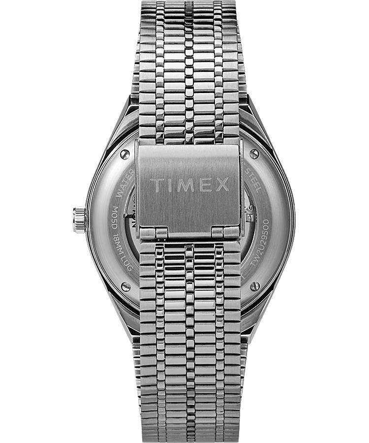 Montre M79&nbsp;Automatic 40&nbsp;mm Bracelet en acier inoxydable Acier inoxydable/Noir/Noir large