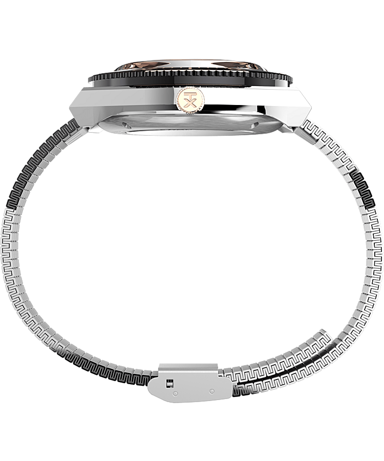 Montre M79&nbsp;Automatic 40&nbsp;mm Bracelet en acier inoxydable Acier inoxydable/Marron large