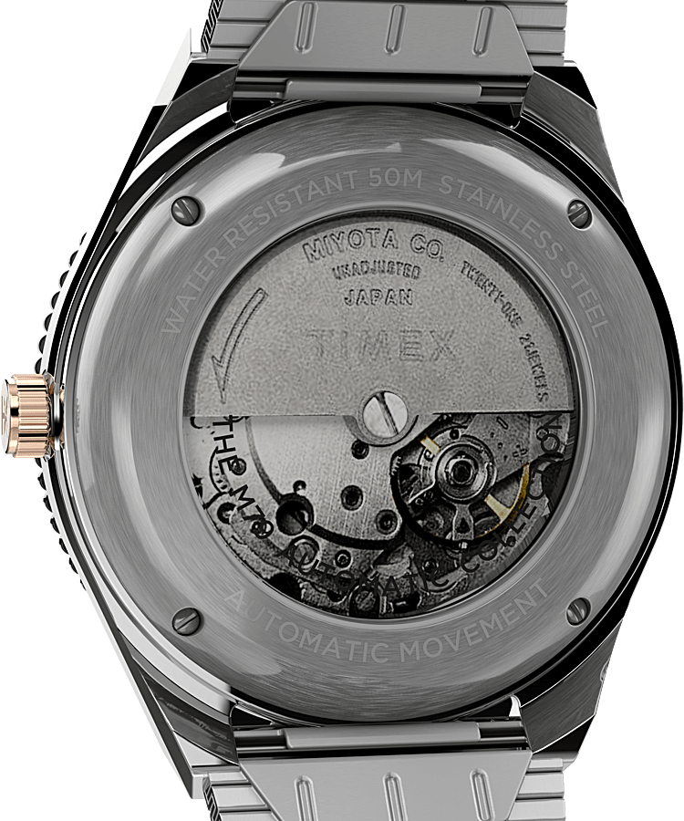 Montre M79&nbsp;Automatic 40&nbsp;mm Bracelet en acier inoxydable Acier inoxydable/Marron large