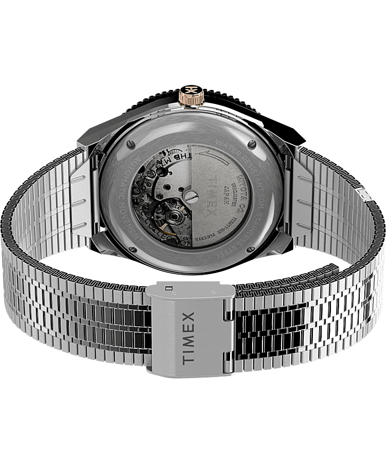 Montre M79&nbsp;Automatic 40&nbsp;mm Bracelet en acier inoxydable Acier inoxydable/Marron large