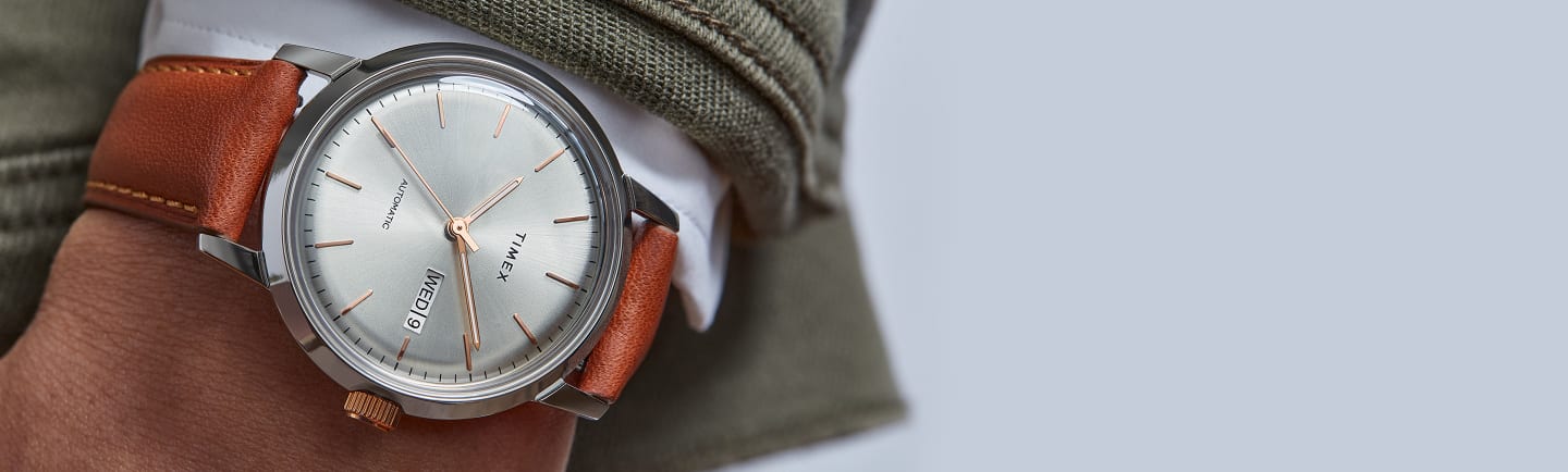 Montre à mécanisme manuel Marlin.