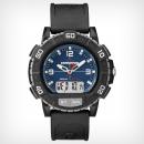 Expedition® Double Shock black resin strap blue dial shock-resist T499689J
